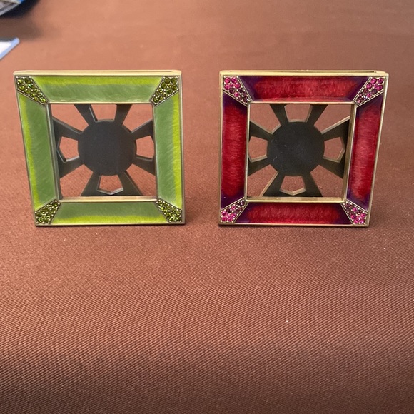 Jay Strongwater Leland Picture Frames - collection of 5, various colors - Picture 9 of 15